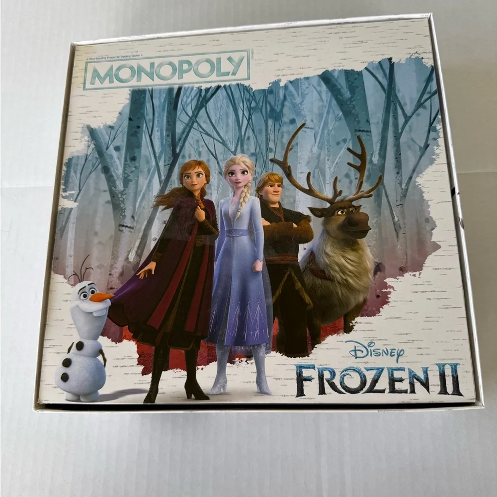 Monopoly Disney Frozen‎ II Board Game E5066 Journey Through Arendelle Hasbro